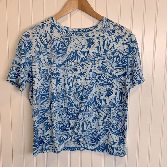 Ivory Ella twist front tee - Picture 1 of 4